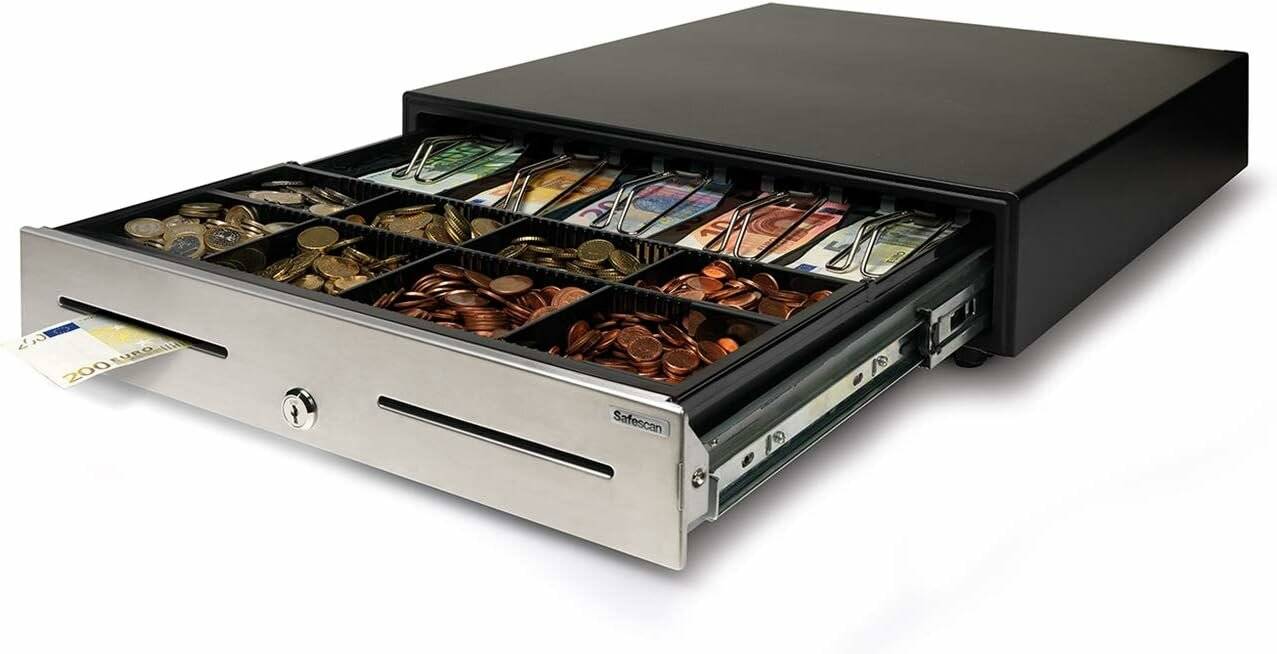 Safescan Kassenschublade 132-0427 HD-4646S schwarz/silber