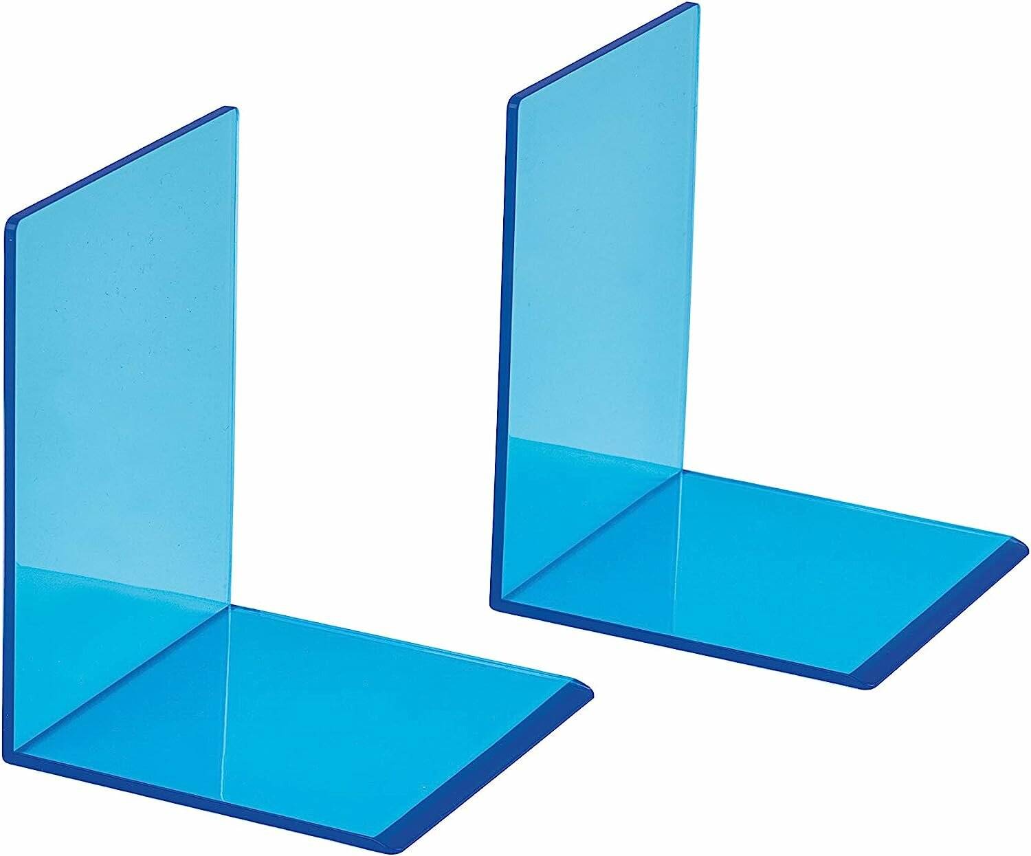 2 MAUL Buchstützen blau 10,0 x 10,0 x 13,0 cm