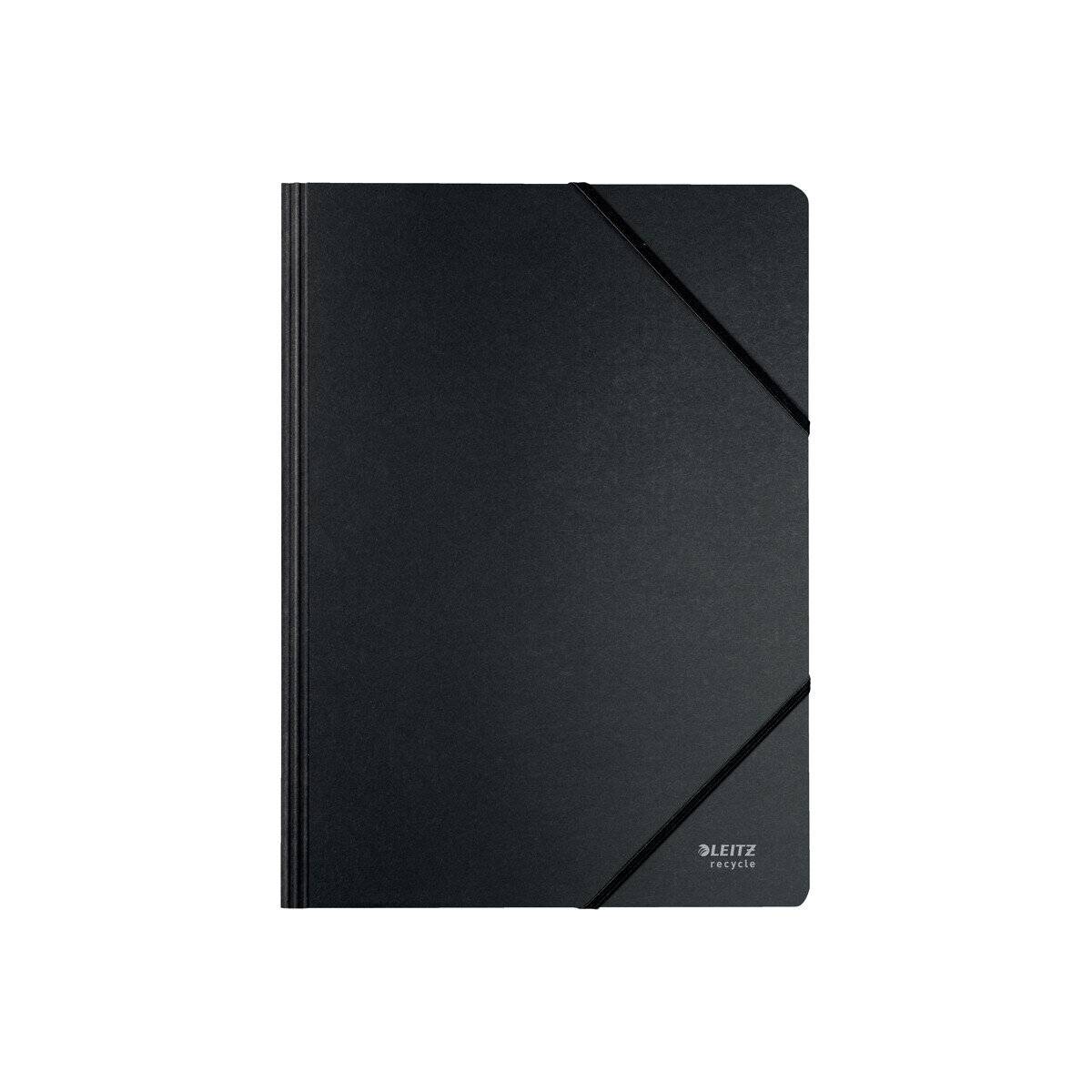 LEITZ Eckspanner recycle 3908 DIN A4 schwarz