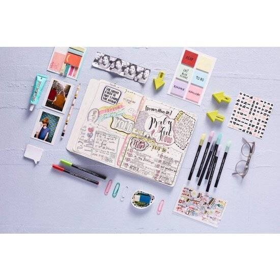 10 edding 1200 Filzstifte schwarz