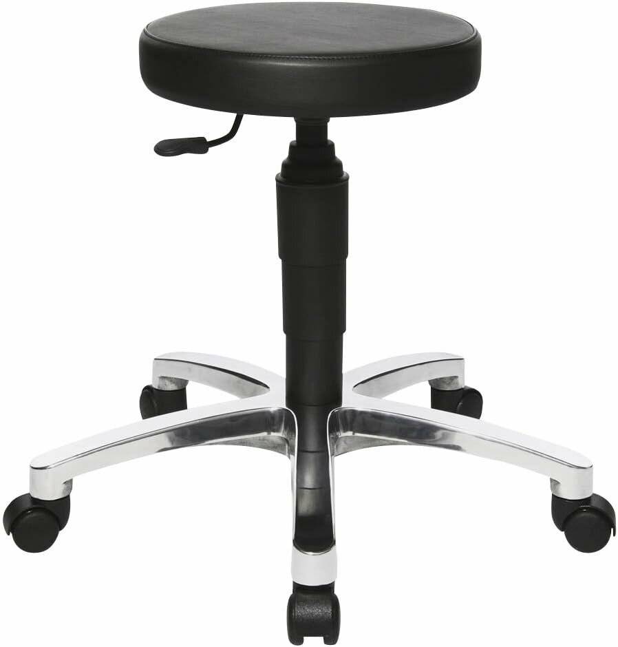 Topstar Arbeitshocker Tec 70 72279 D10 schwarz Kunstleder