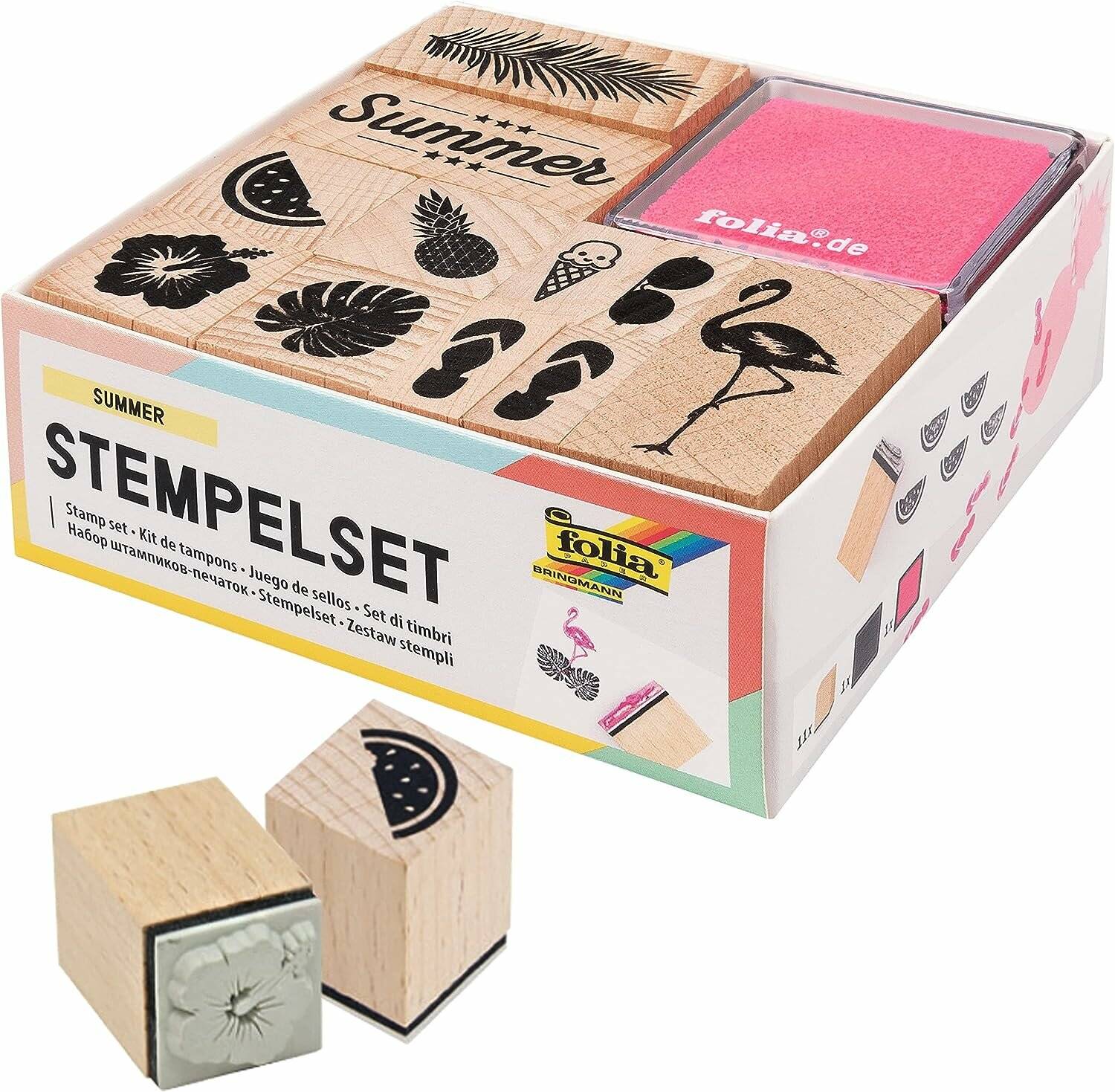 folia Motivstempel-Set SUMMER