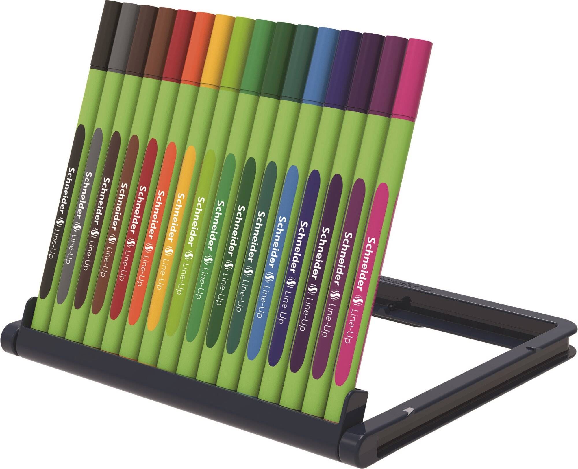 16 Schneider Line-Up Fineliner farbsortiert 0,4 mm