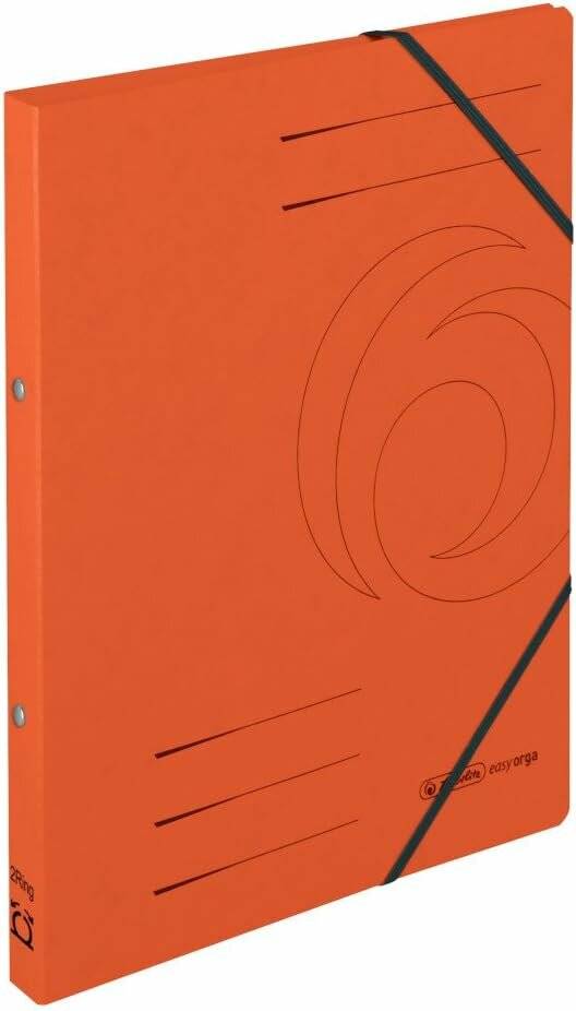 herlitz Ringmappe easy orga orange