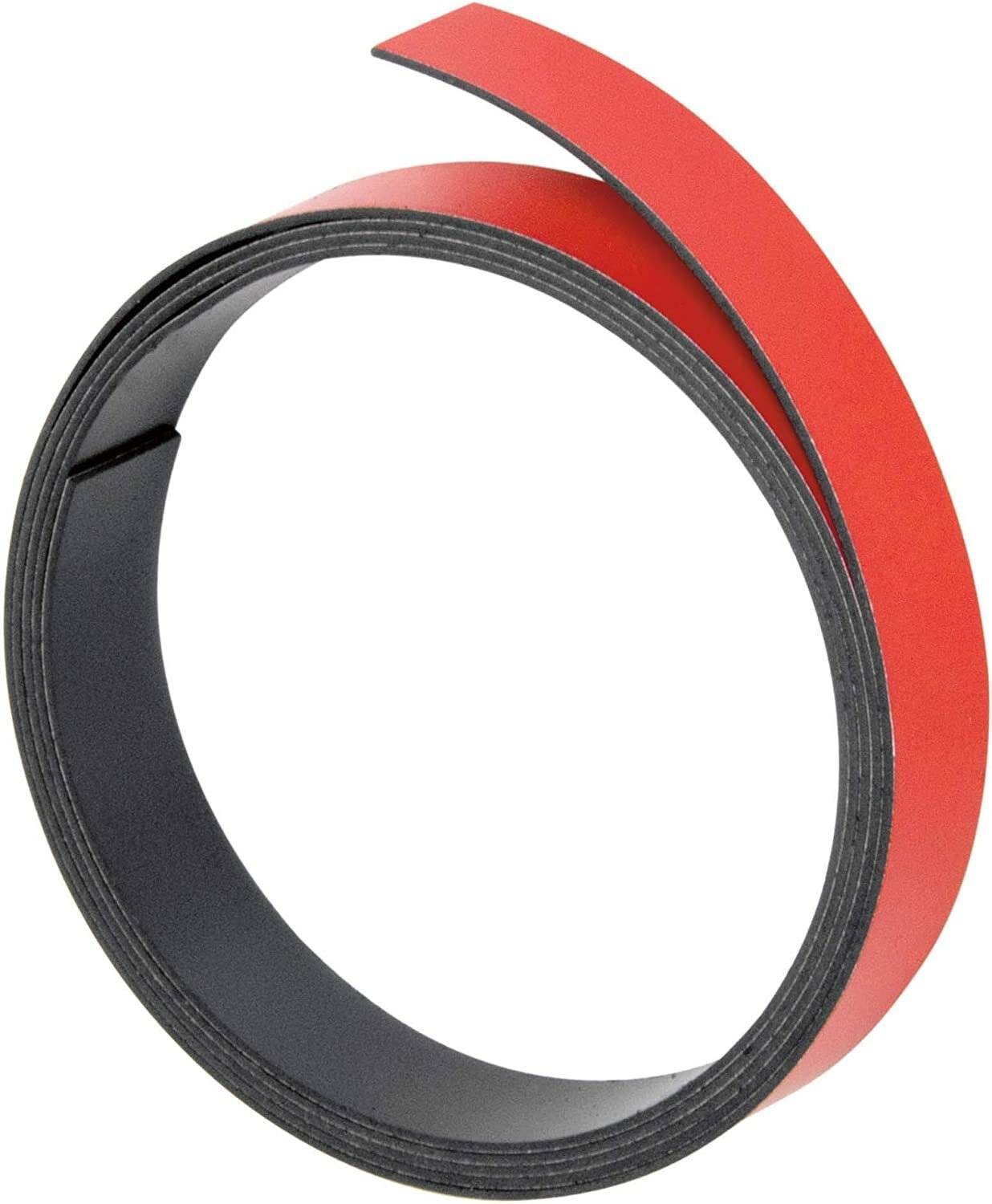 FRANKEN Magnetband rot 2,0 x 100,0 cm
