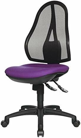 Topstar Bürostuhl Open Point SY, OP200G03 violett, schwarz Stoff