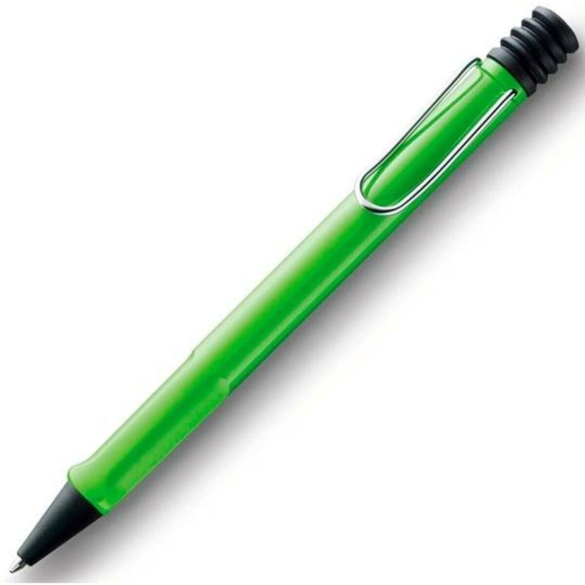 LAMY Kugelschreiber safari grün Schreibfarbe blau