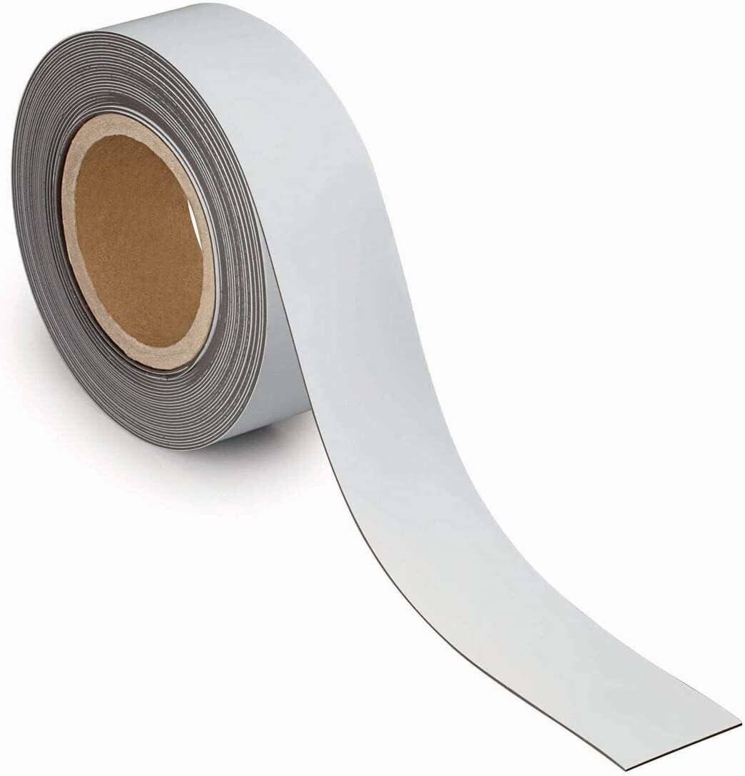MAUL Magnetband weiß 5,0 x 1000,0 cm