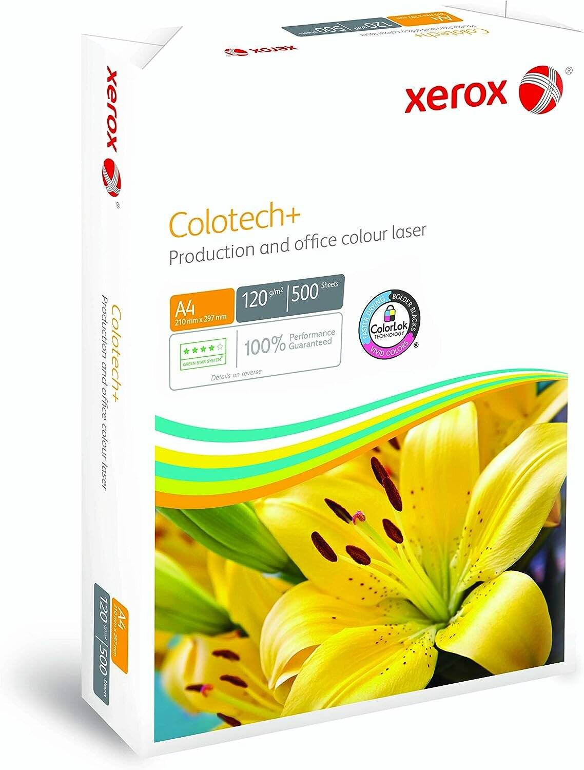 xerox Laserpapier Colotech+ DIN A4 120 g/qm 500 Blatt