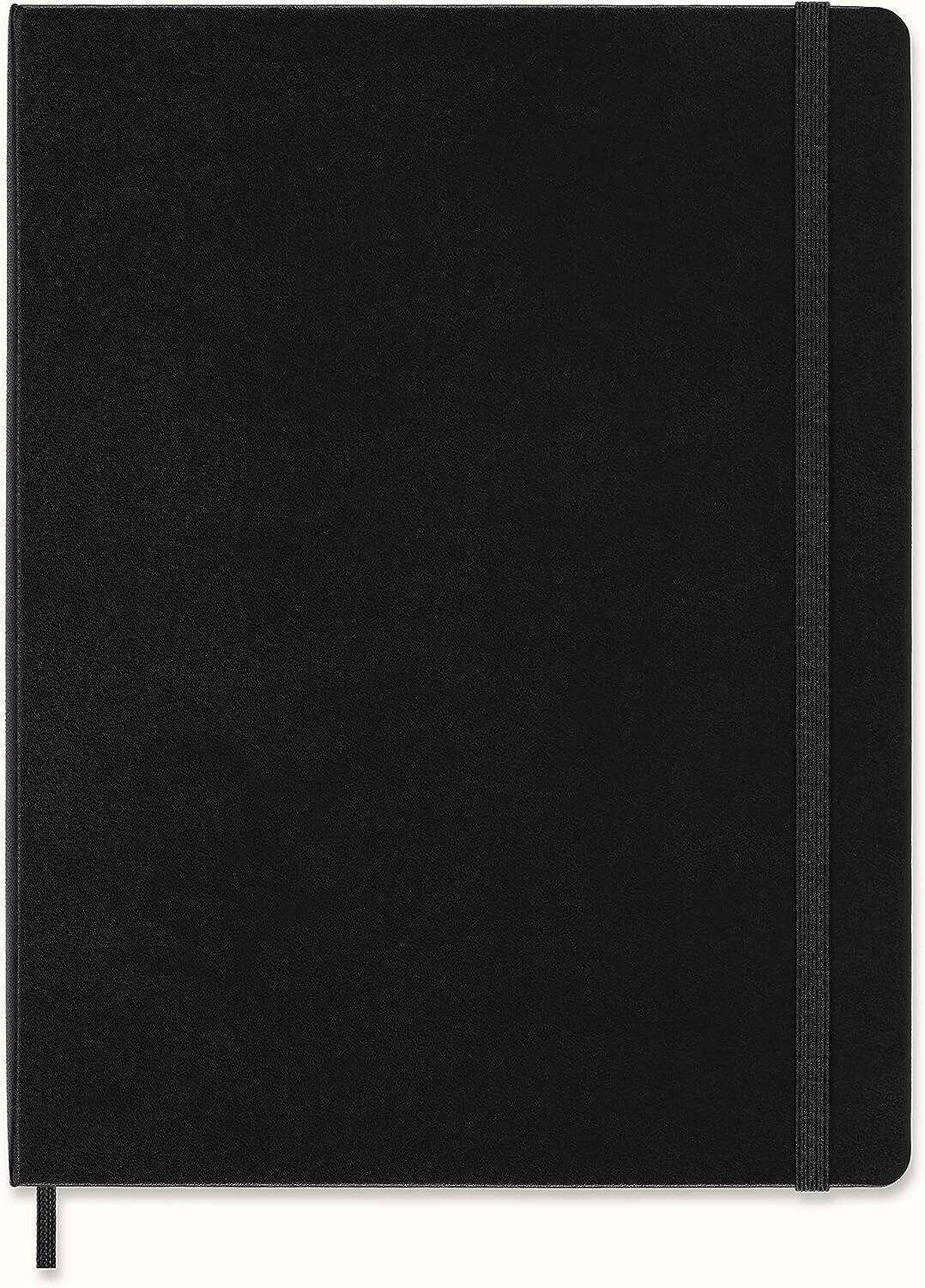 MOLESKINE Notizbuch Classic Collection fester Einband ca. DIN A4 liniert, schwarz Hardcover 192 Seiten