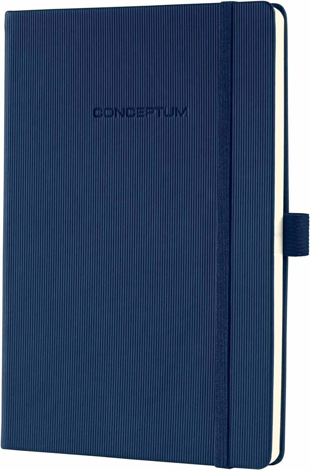 SIGEL Notizbuch CONCEPTUM® ca. DIN A5 liniert, blau Hardcover 194 Seiten