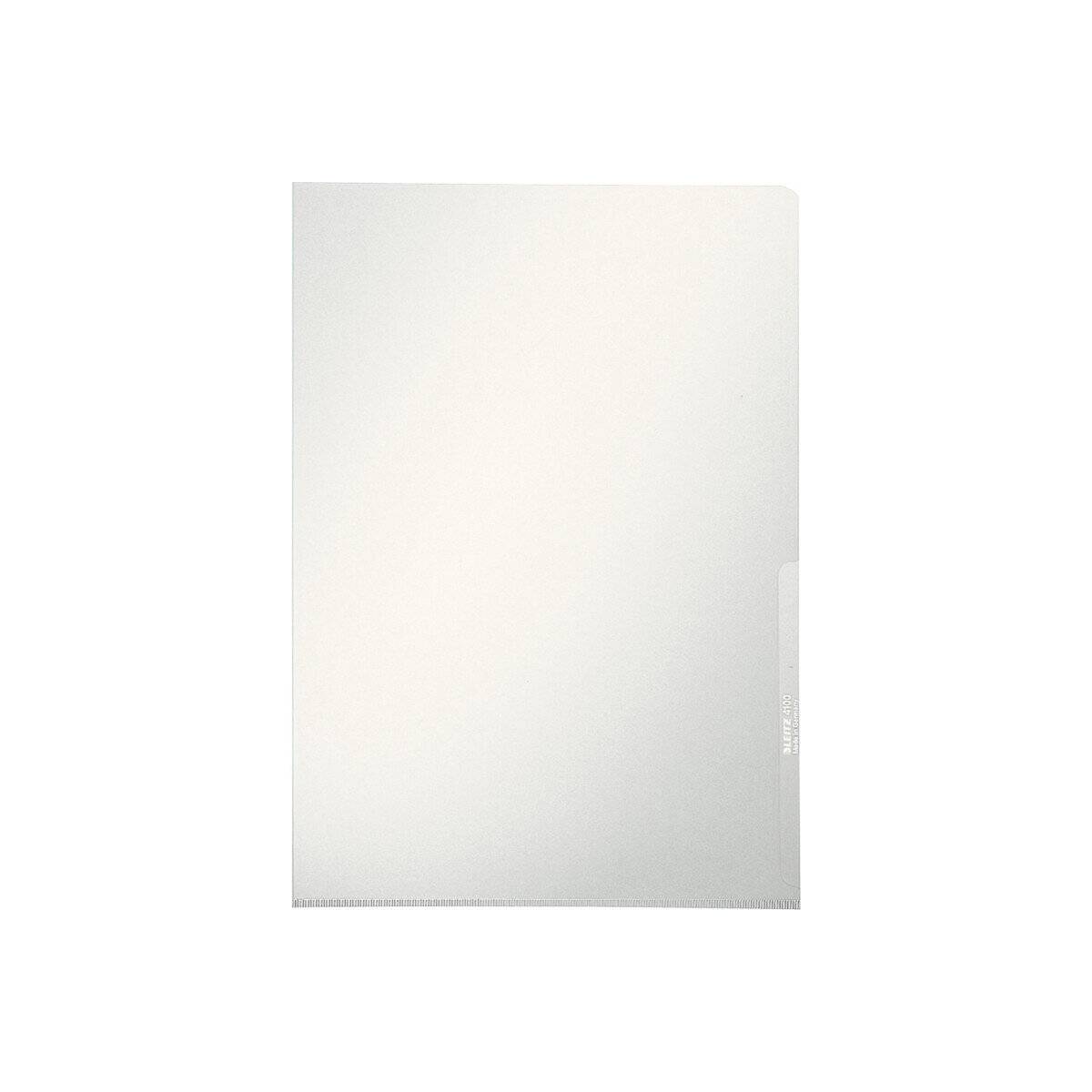 10 LEITZ Sichthüllen 4100 Premium DIN A4 glasklar glatt 0,15 mm