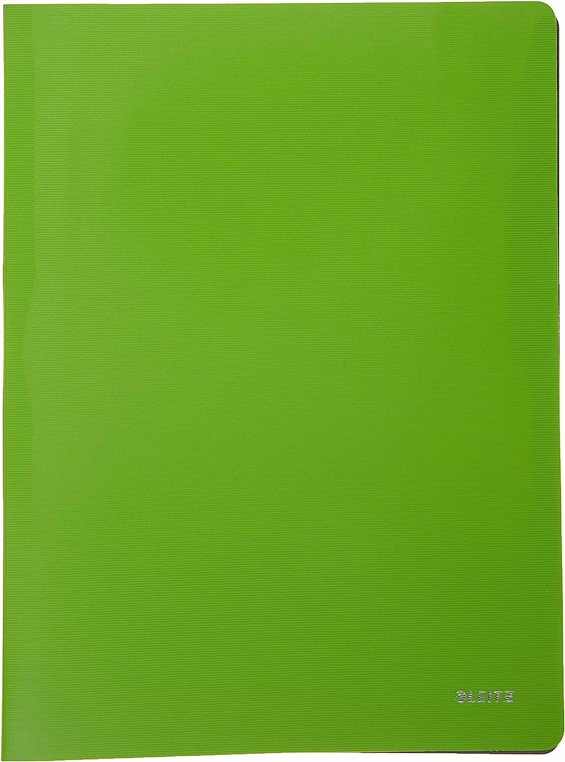 LEITZ Solid Sichtbuch DIN A4, 20 Hüllen hellgrün