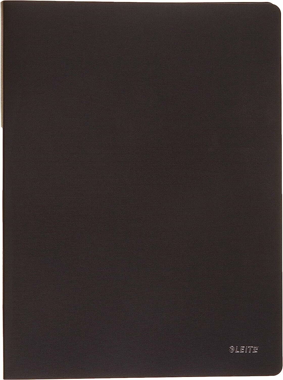 LEITZ Solid Sichtbuch DIN A4, 20 Hüllen schwarz