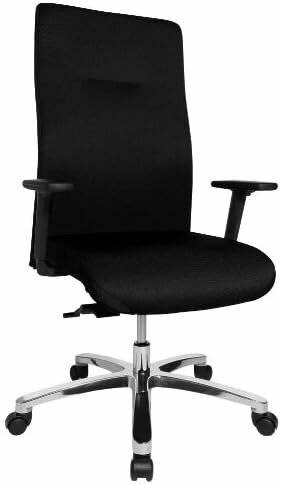 Topstar XXL Bürostuhl Big Star 20, BT290T W50 schwarz, alu Stoff