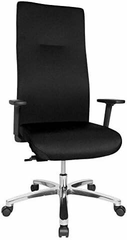 Topstar XXL Bürostuhl Big Star 30, BT390T W50 schwarz, alu Stoff