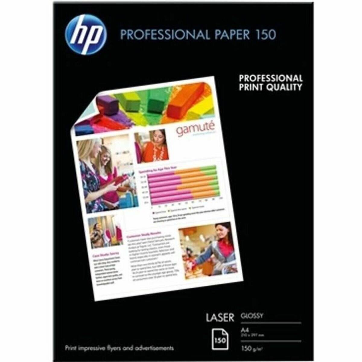 HP Fotopapier CG965A DIN A4 glänzend 150 g/qm 150 Blatt