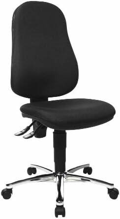 Topstar Bürostuhl Point 60, 8169G20 schwarz, chrom Stoff