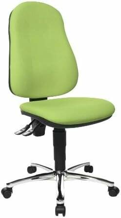 Topstar Bürostuhl Point 60, 8169G05 grün, chrom Stoff