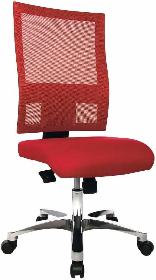 Topstar Bürostuhl Nito, PRONETSYT31 rot, alu Stoff