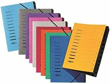 PAGNA Ordnungsmappe 12 Fächer weiß