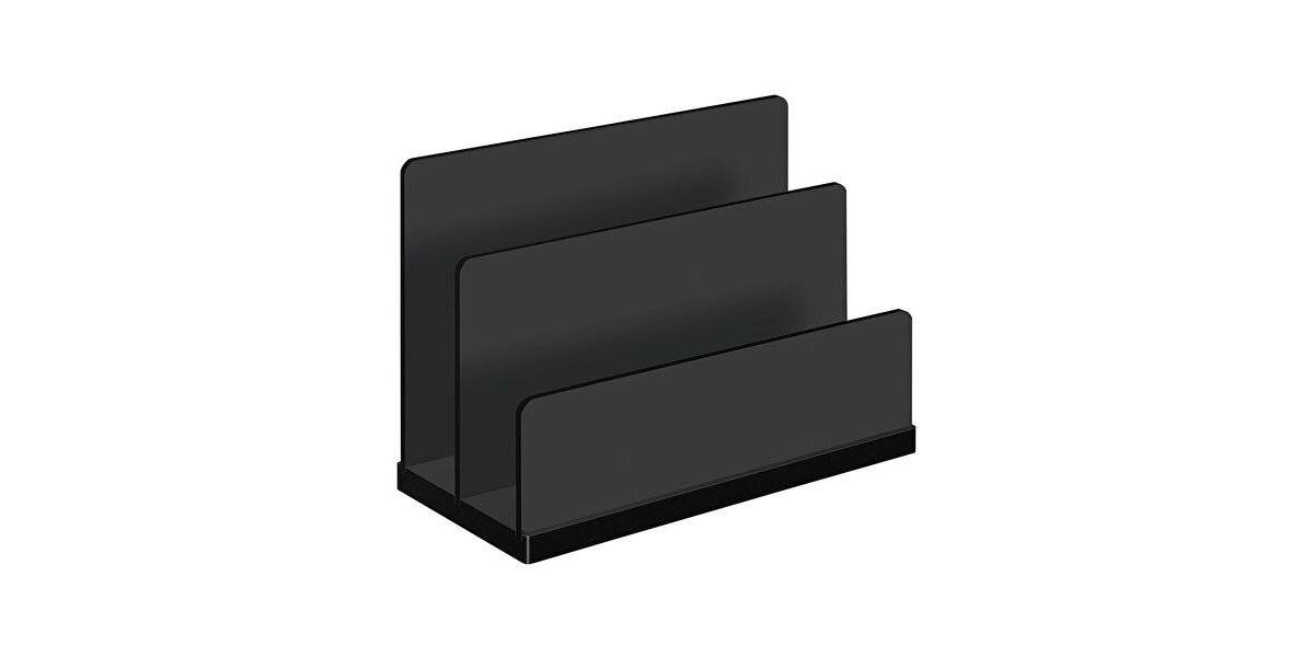 WEDO Briefständer Black Office schwarz