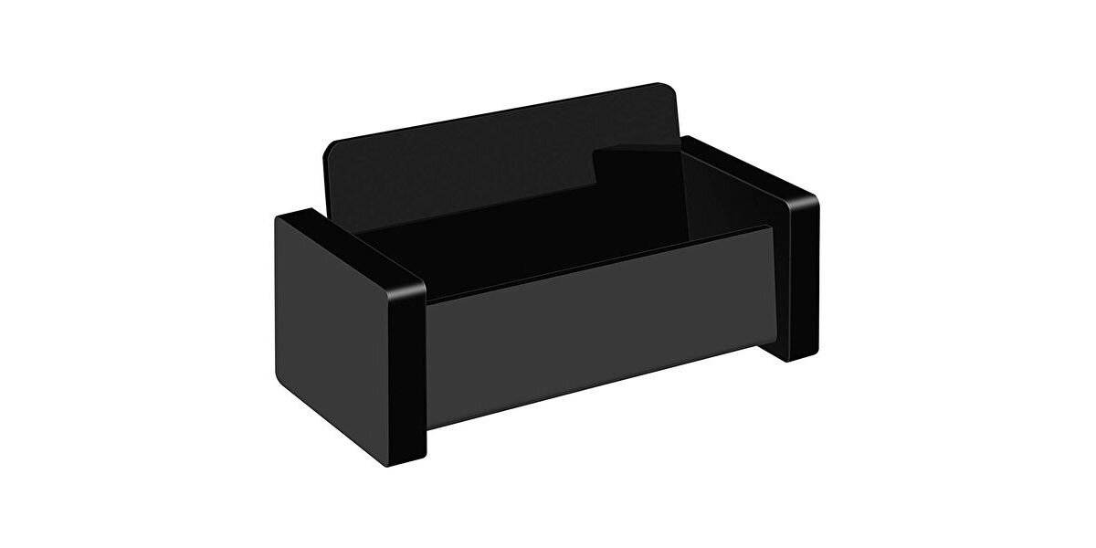 WEDO Visitenkartenhalter Black Office schwarz