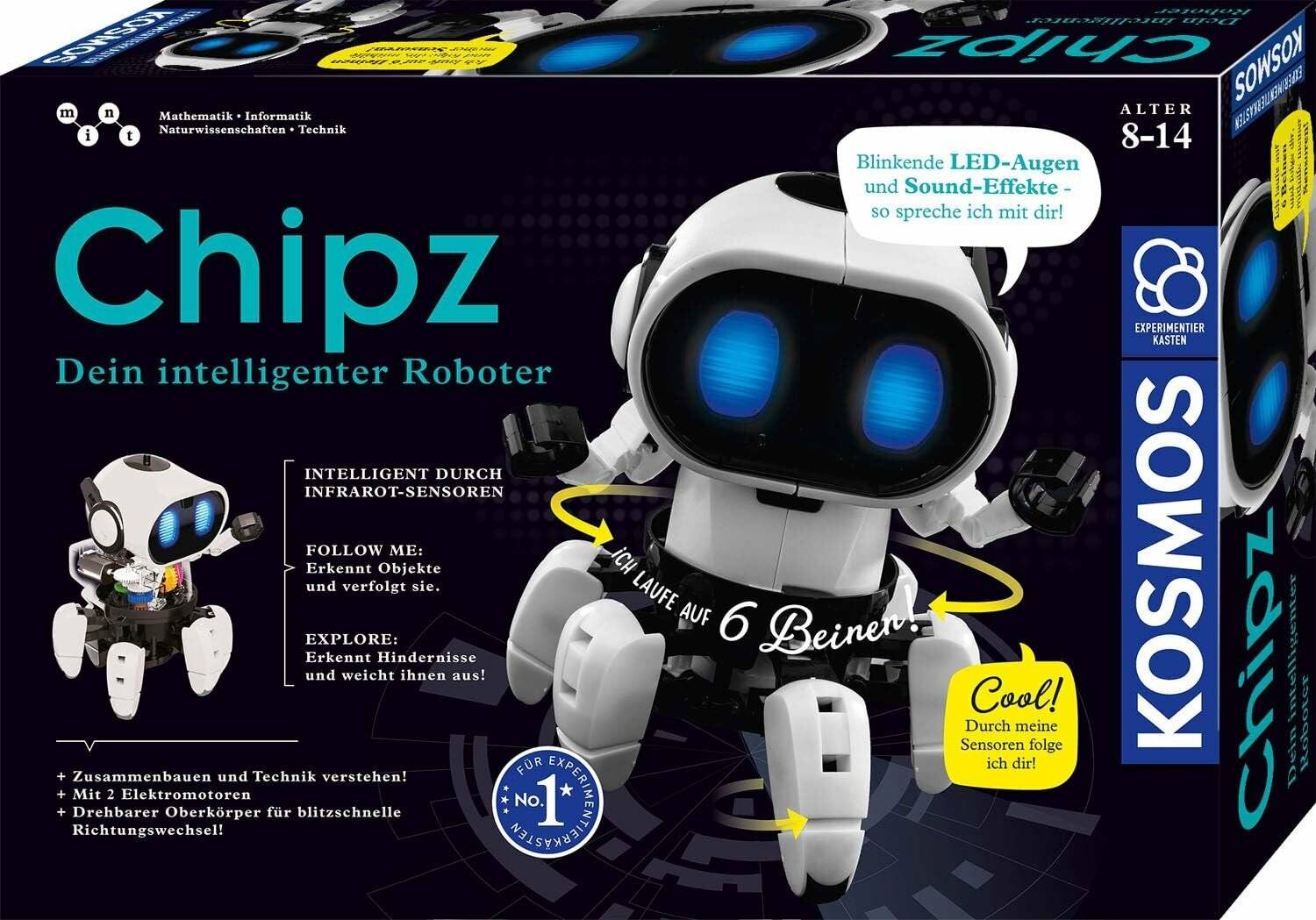KOSMOS Chipz - Dein intelligenter Roboter, Experimentierkasten