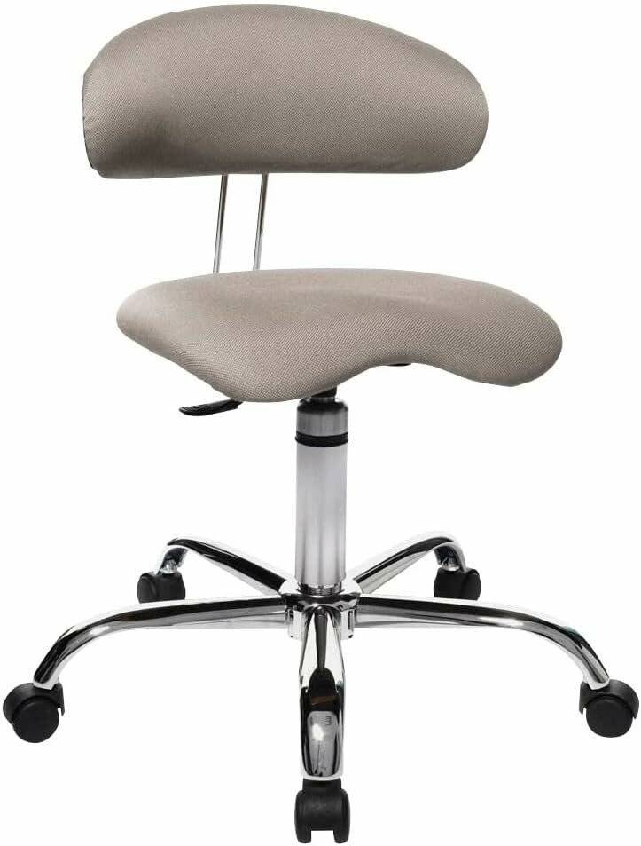 Topstar Bürostuhl Sitness® 40, ST290W53 graubeige, chrom Stoff