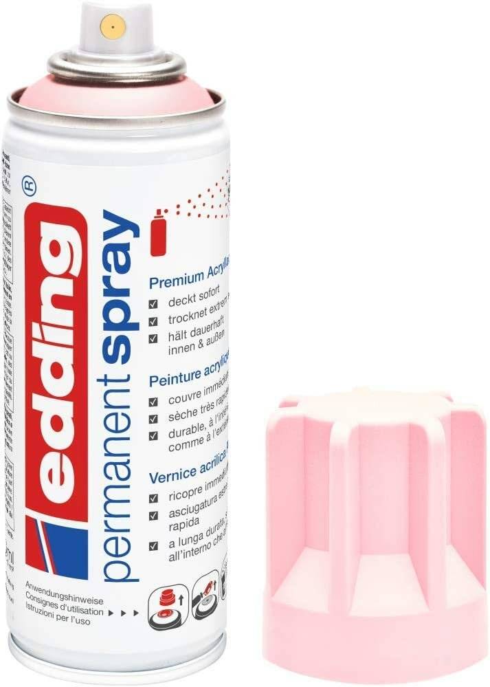 edding 5200 Acrylspray Sprühfarbe pastellrosa matt