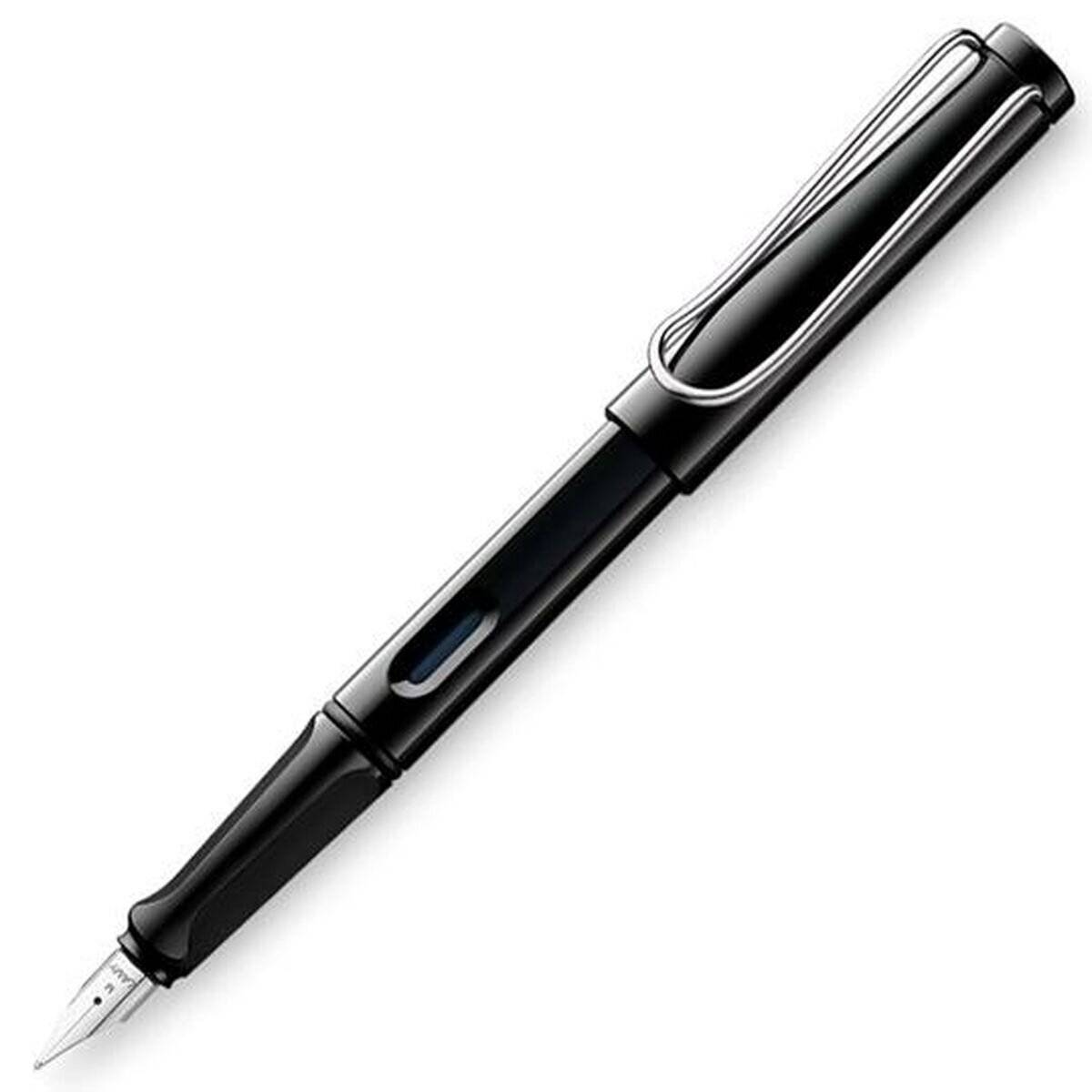LAMY safari Patronenfüller schwarz hochglänzend M (mittel)
