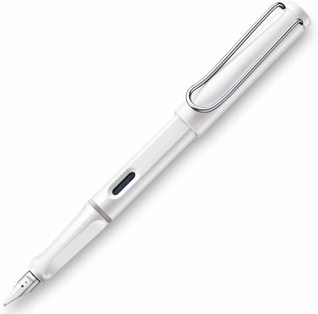 LAMY safari Patronenfüller weiß hochglänzend M (mittel)