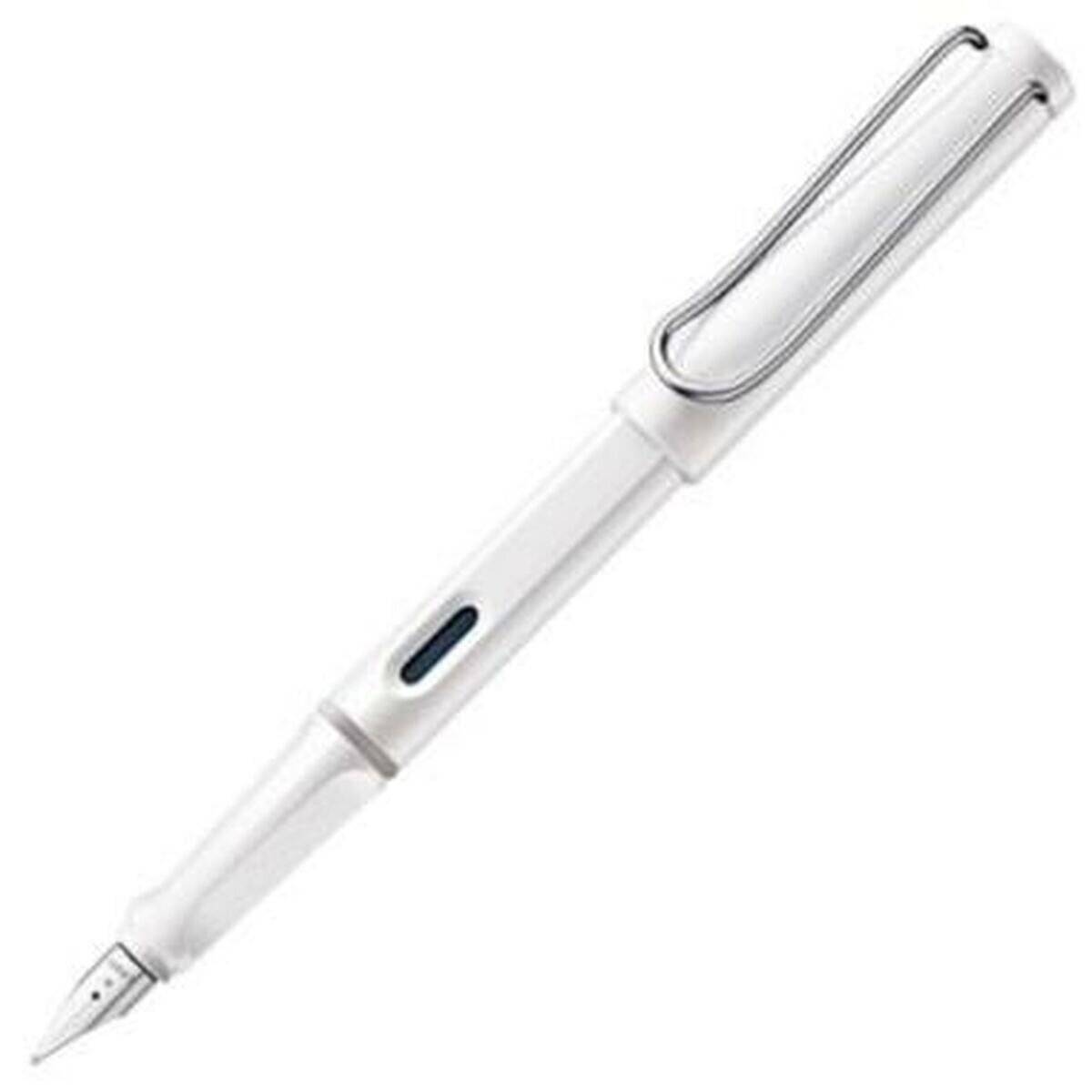 LAMY safari Patronenfüller weiß hochglänzend M (mittel)