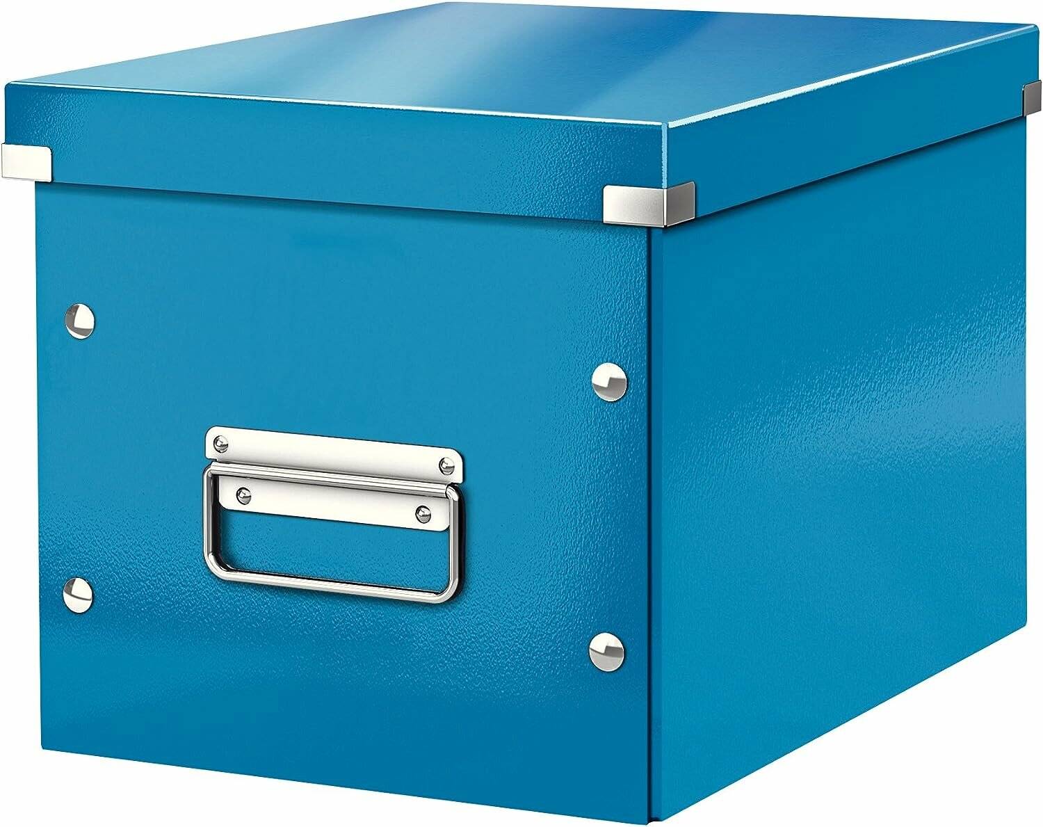 LEITZ Click & Store Aufbewahrungsbox 10,0 l blau 26,0 x 26,0 x 24,0 cm