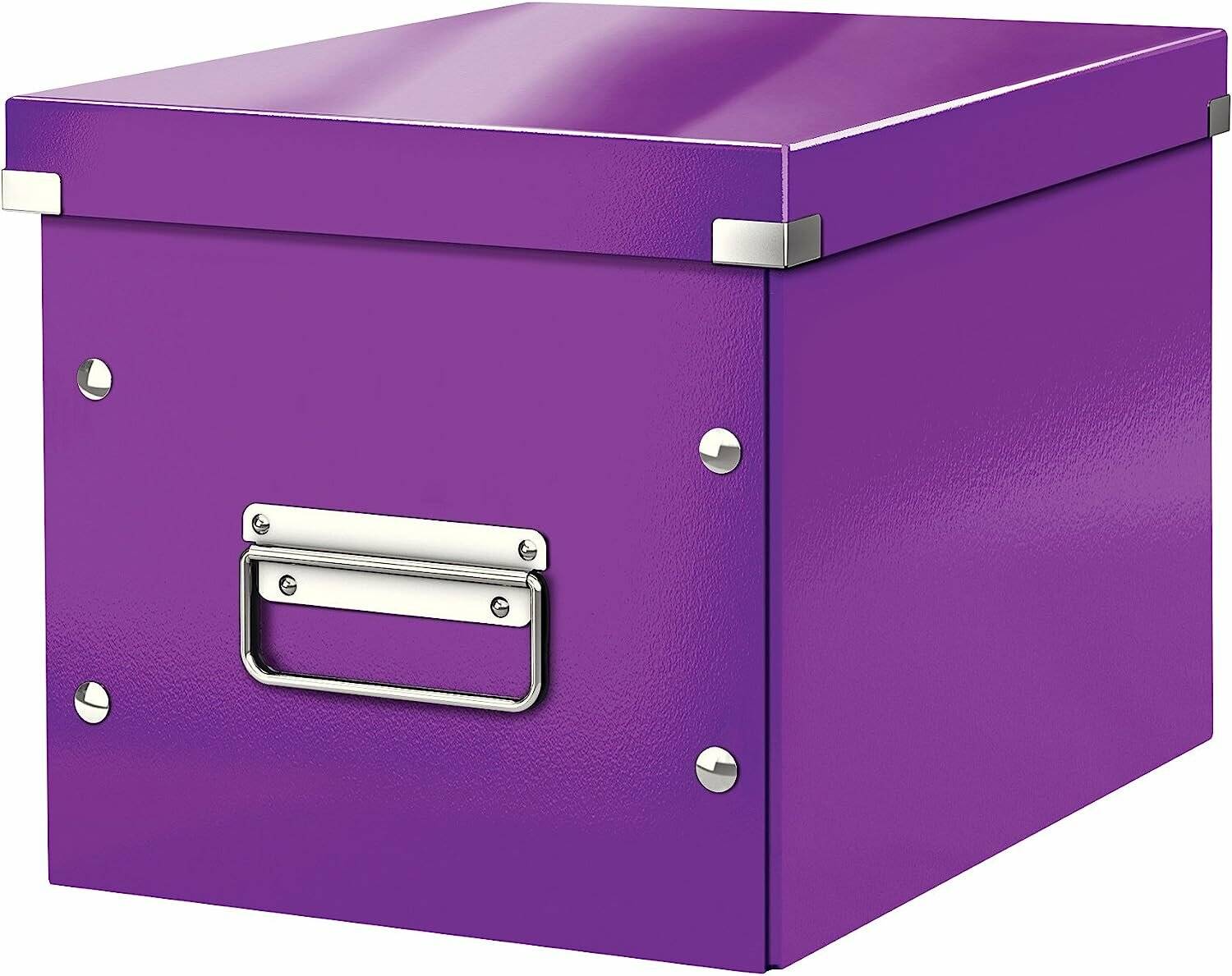 LEITZ Click & Store Aufbewahrungsbox 10,0 l violett 26,0 x 26,0 x 24,0 cm