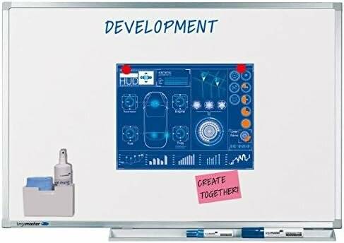 Legamaster Whiteboard PROFESSIONAL 100,0 x 75,0 cm weiß emaillierter Stahl