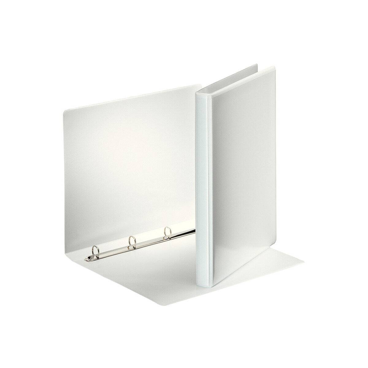 10 Esselte Präsentationsringbücher 4-Ringe weiß 3,0 cm DIN A4