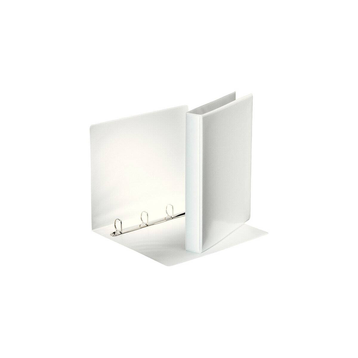 10 Esselte Präsentationsringbücher 4-Ringe weiß 4,4 cm DIN A4