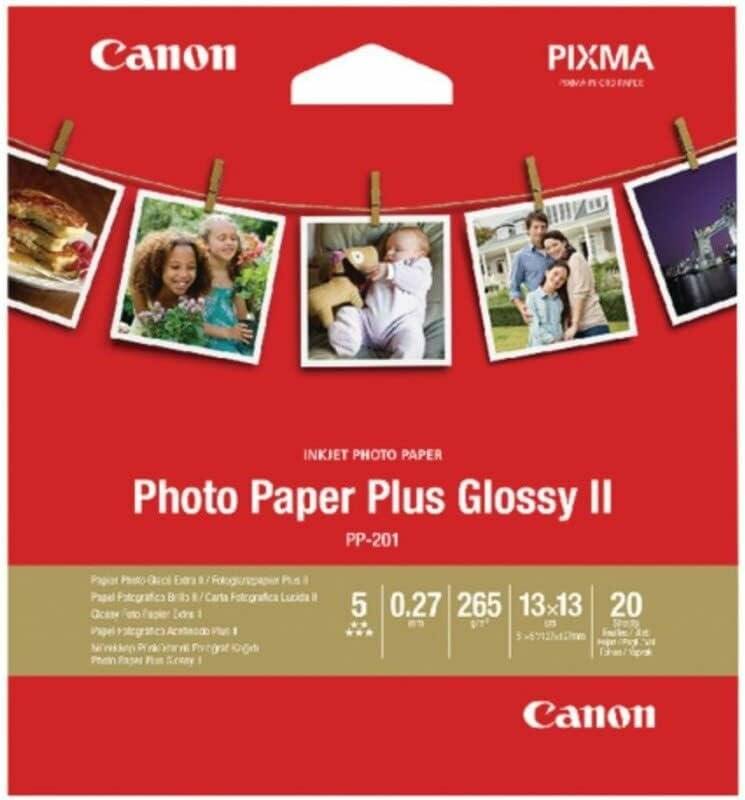 Canon Fotopapier PP-201 13,0 x 13,0 cm glänzend 265 g/qm 20 Blatt