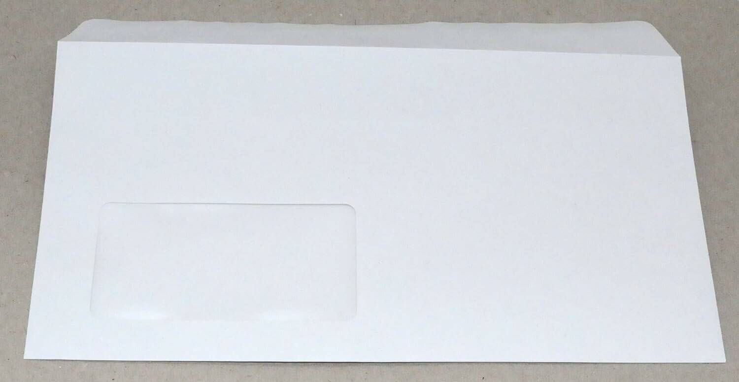 BONG Briefumschläge Kompakt-Brief mit Fenster grau 1.000 St.