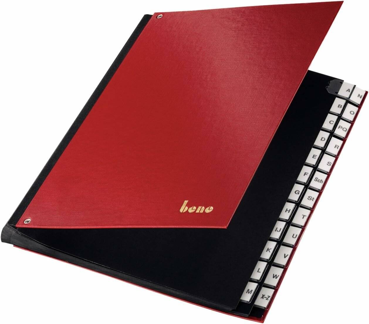 bene Pultordner A-Z rot