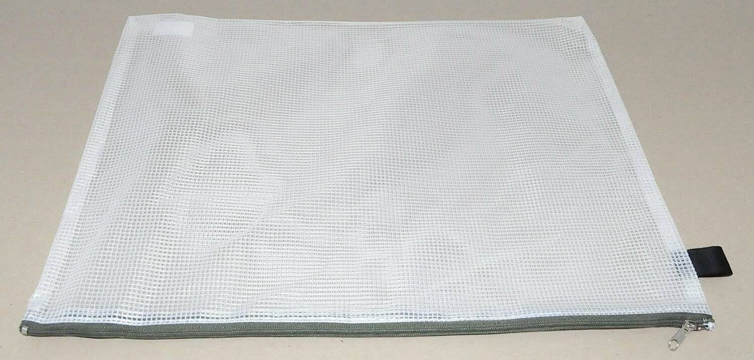 FolderSys Reißverschlussbeutel B4 transparent/grün 0,15 mm