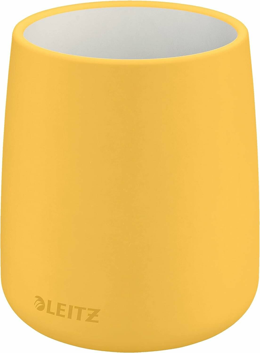 LEITZ Stiftehalter Cosy gelb Keramik 8,7 x 8,7 x 10,8 cm