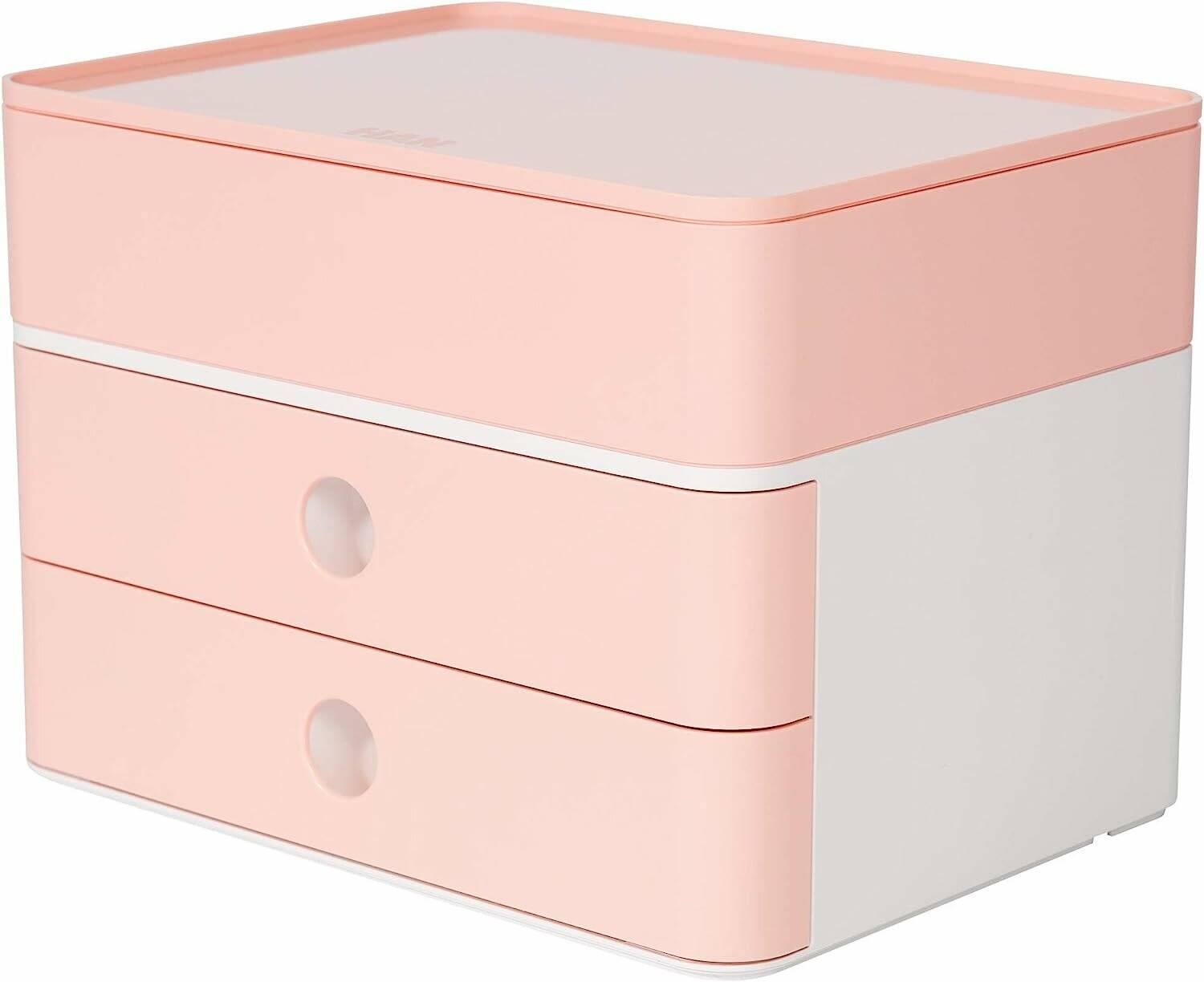 HAN Schubladenbox Smart Box plus ALLISON flamingo rose DIN A5 mit 3 Schubladen