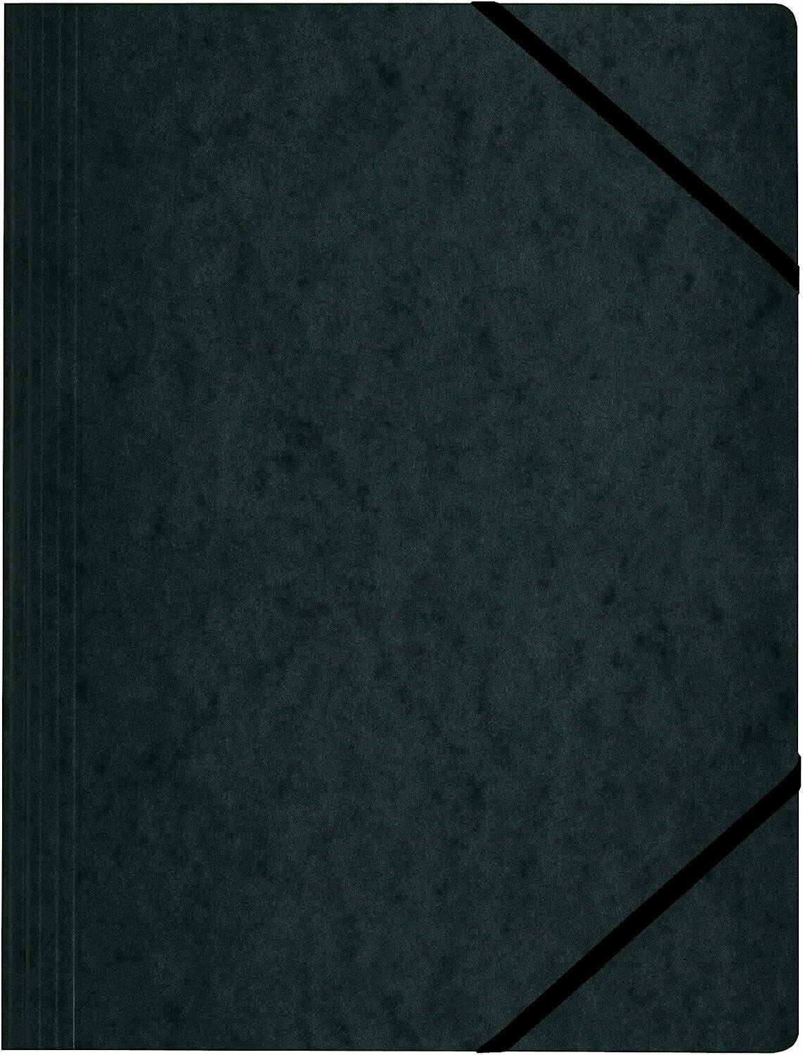 5 herlitz Eckspanner easy orga DIN A4 schwarz