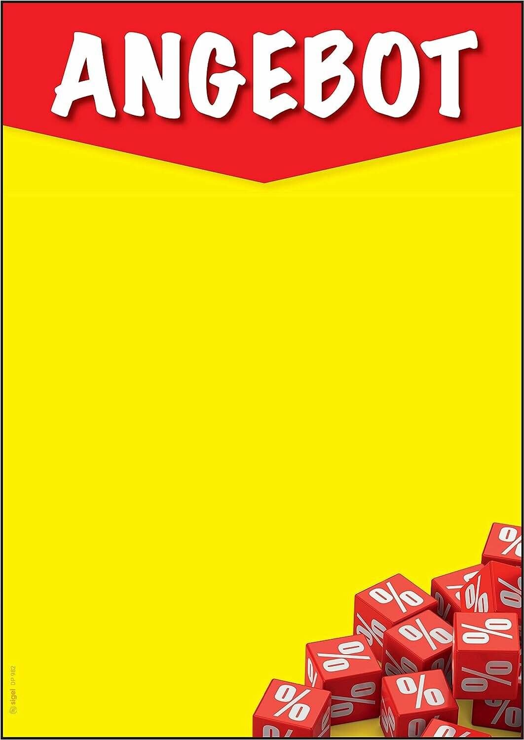 SIGEL Motivpapier Angebot Motiv DIN A4 90 g/qm 50 Blatt