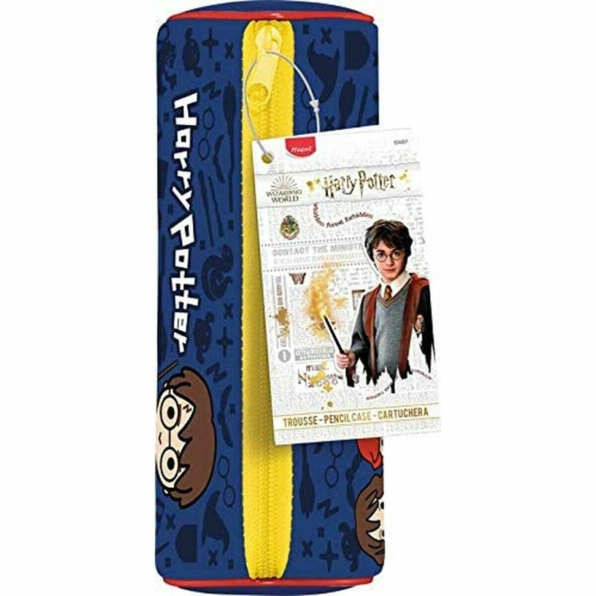 maped Schlampermäppchen Harry Potter blau, 20,0 x 7,5 cm