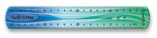 maped Lineal Twist´n Flex Decor 20 cm, bunt