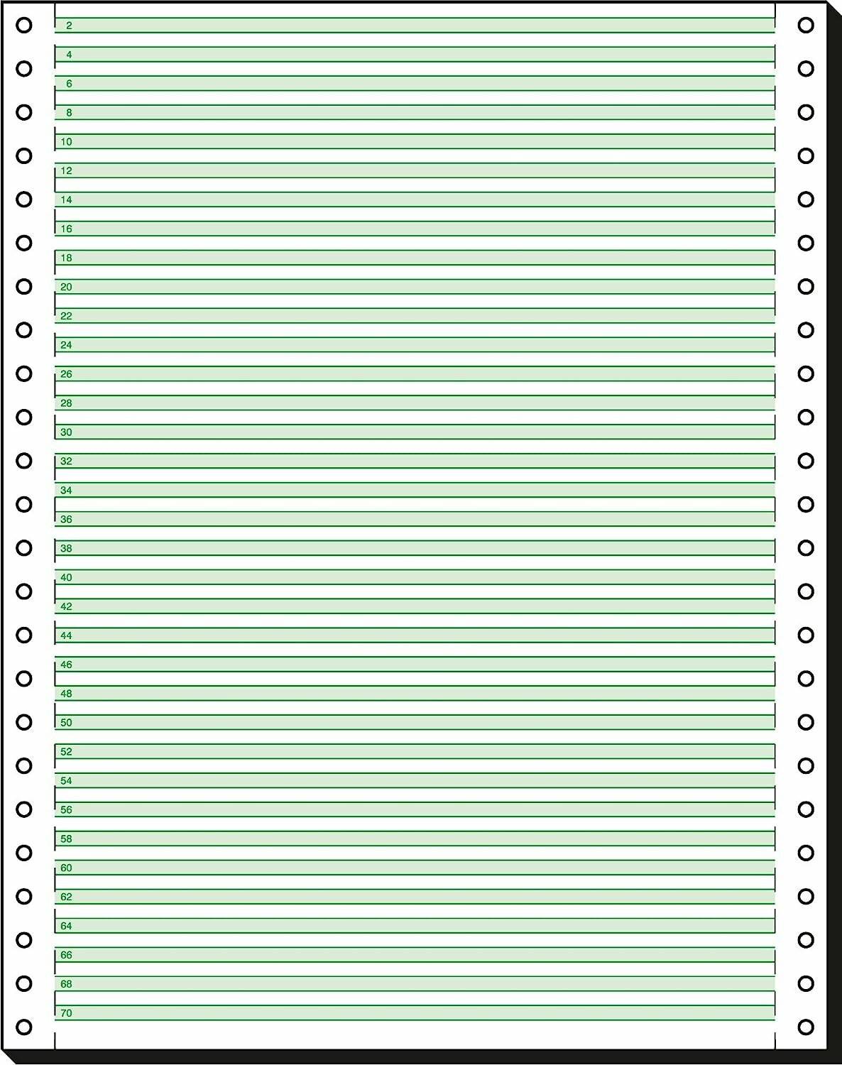 SIGEL Endlospapier A4 hoch 1-fach, 60 g/qm grün 2.000 Blatt