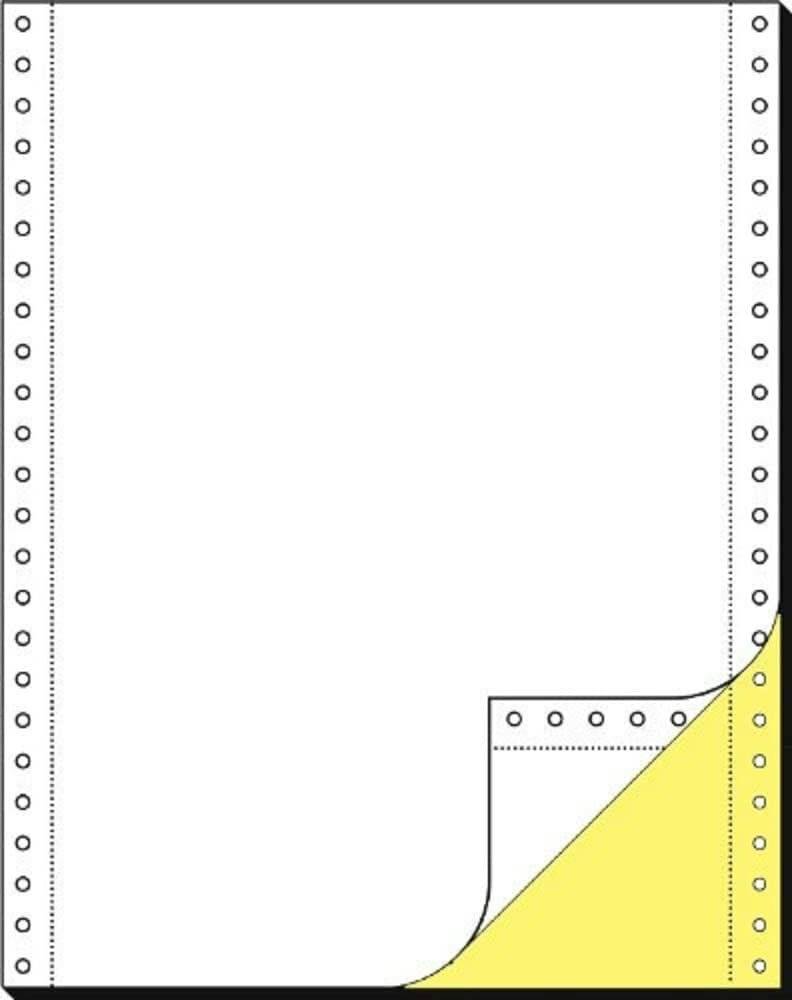 SIGEL Endlospapier A4 hoch 2-fach, 80 g/qm weiß 1.000 Blatt